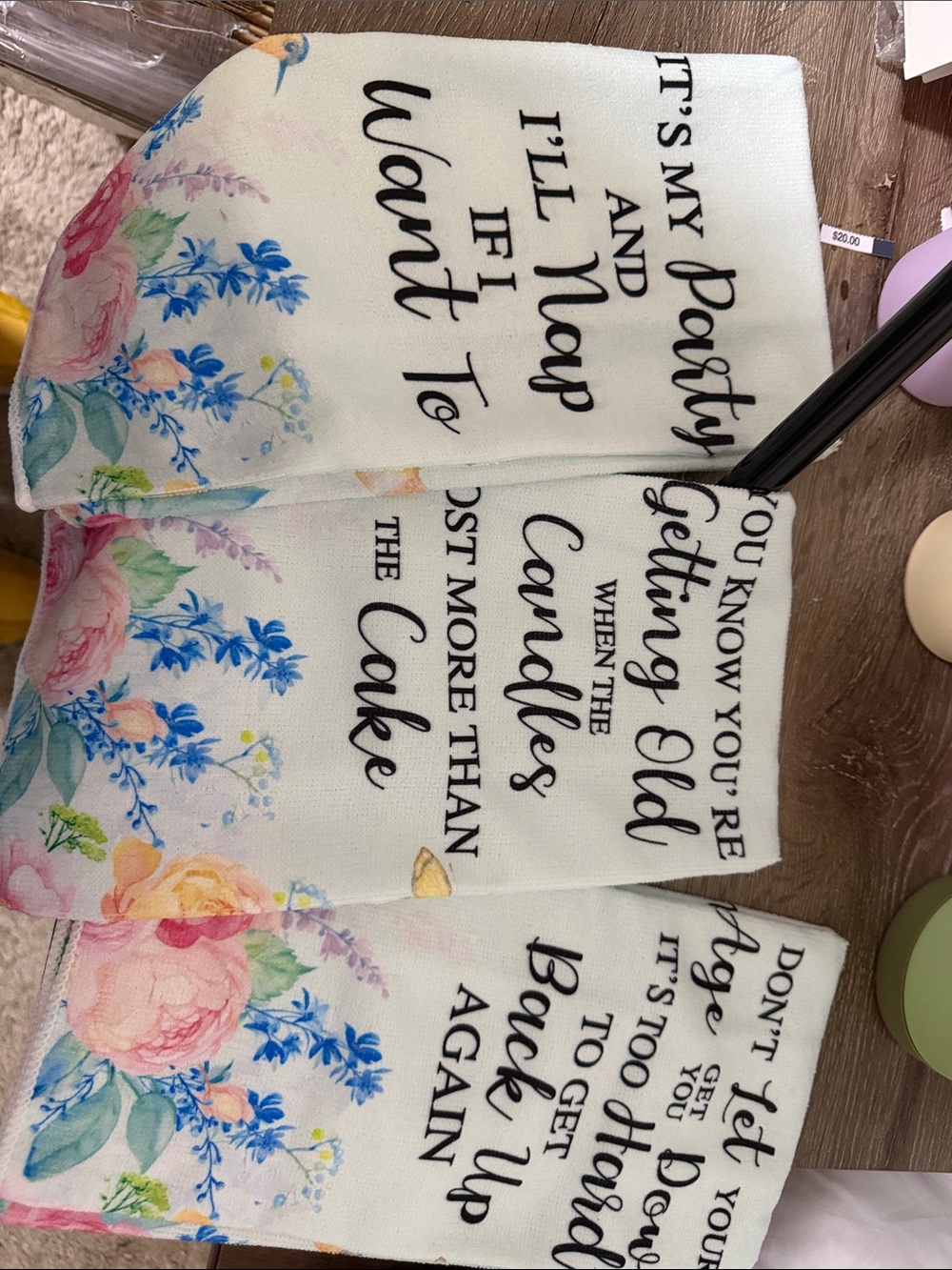 3pc kitchen towel set